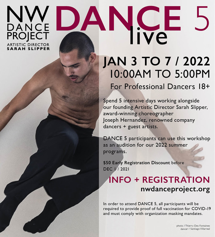 NW DANCE PROJECT’S DANCE 5 LIVE