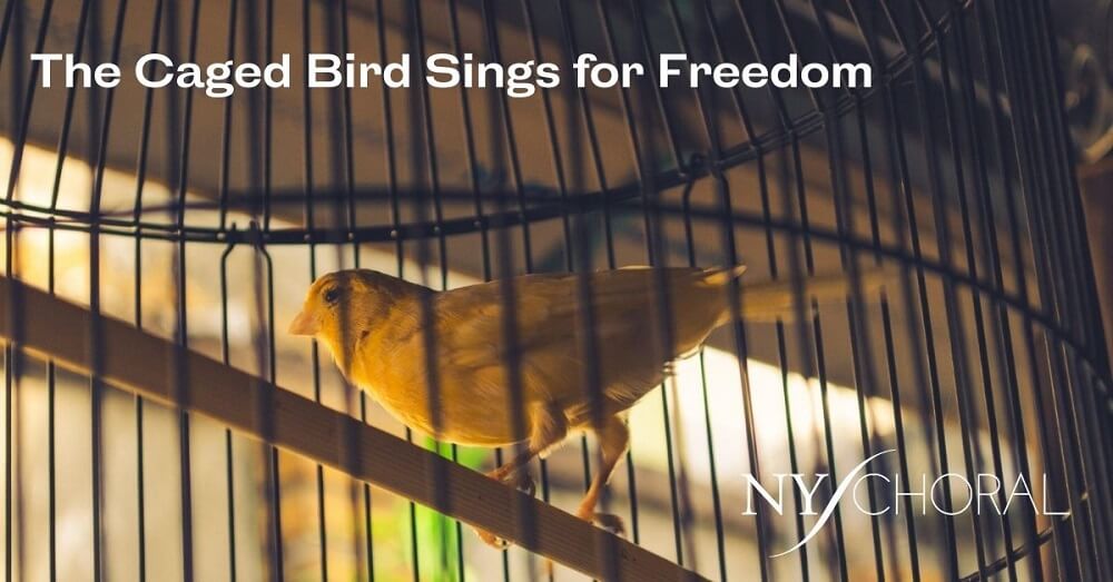 New York Choral Society's Latest Digital Collaboration, The Caged Bird Sings for Freedom, Premieres January 17