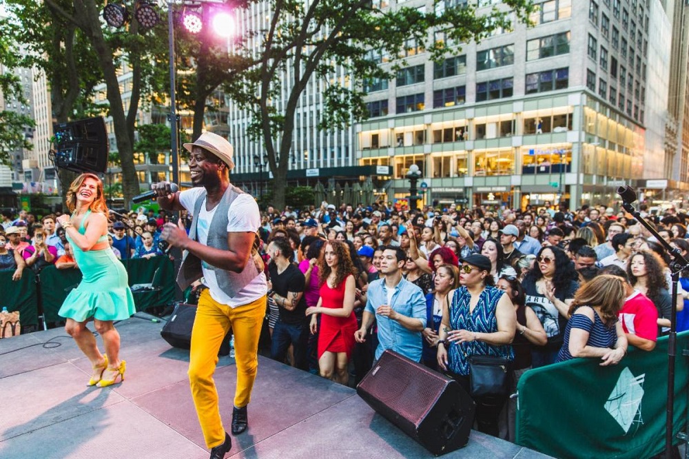 Dance Party Series at Bryant Park Returns for First Time Since 2019
