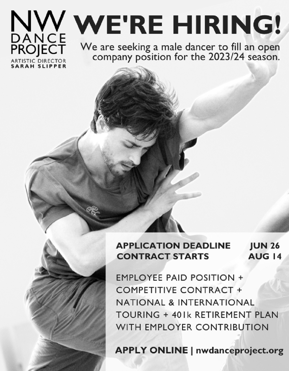 Open company position - audition for NW Dance Project