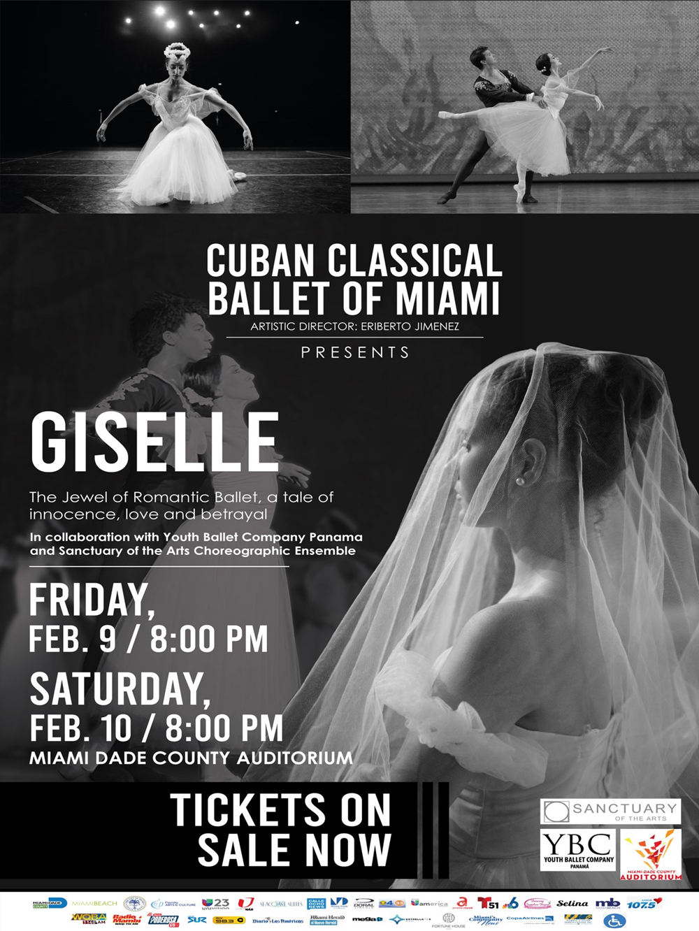 Cuban Classical Ballet of Miami Giselle, Image Credit CCBM