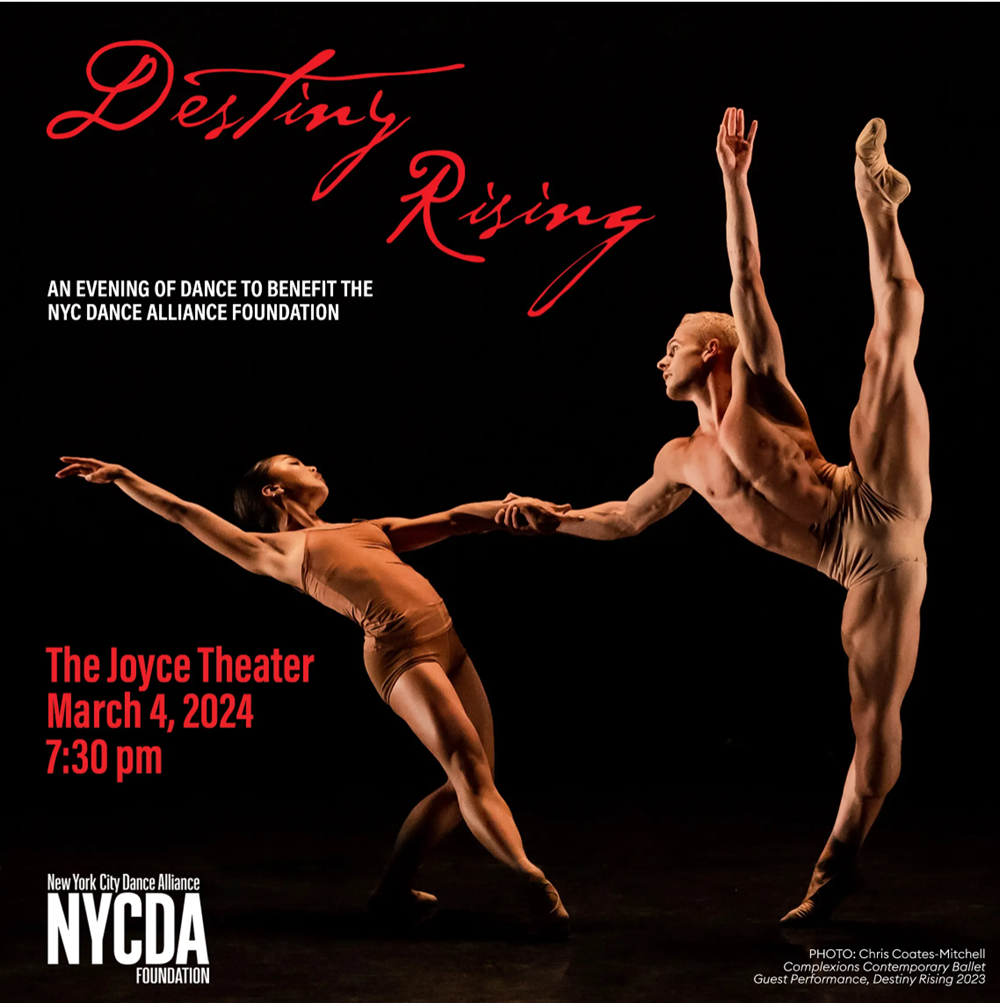 NYDCA Destiny Rising, Complexions Contemporary Ballet, Guest Performance, Destiny Rising 2023, Photo credit Chris Coates-Mitchell