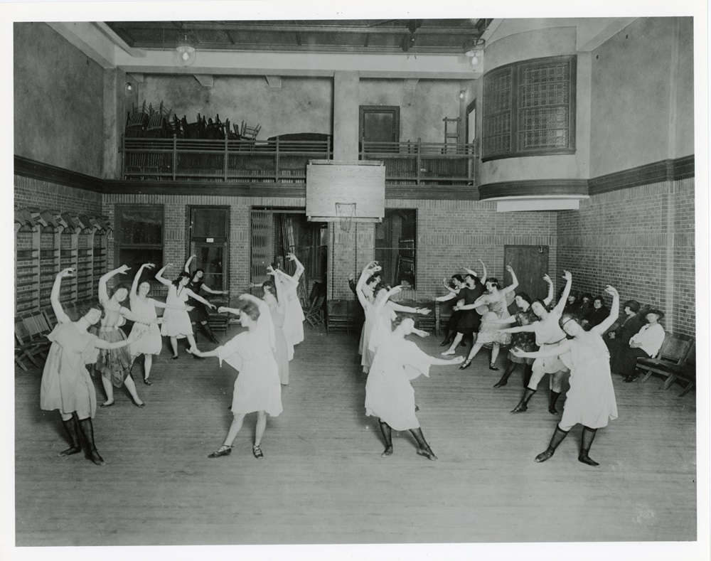 Dance Class c.1915, Photographer Unknown, 92NY Archives