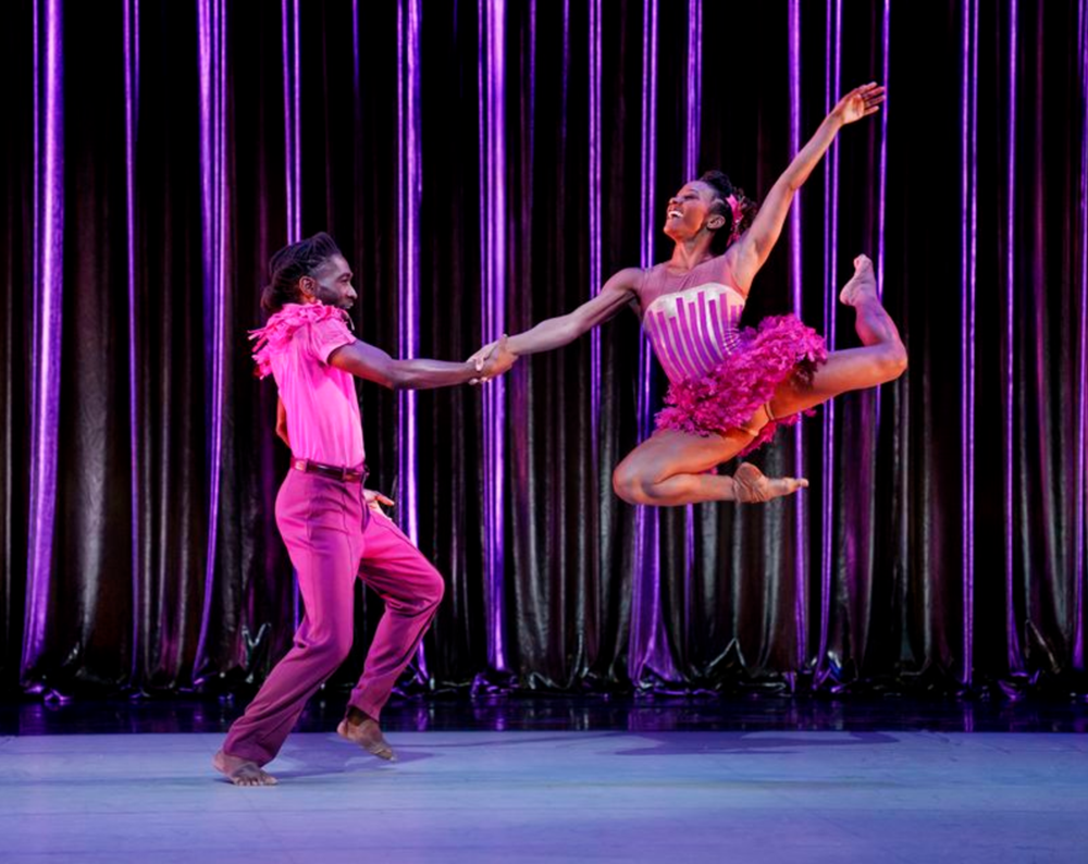 Alvin Ailey American Dance Theater's Chalvar Monteiro and Jacquelin Harris in Amy Hall Garner's CENTURY, Photo by Paul Kolnik